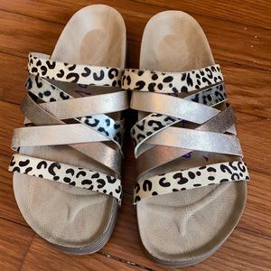 Blowfish Leopard Print Sandal